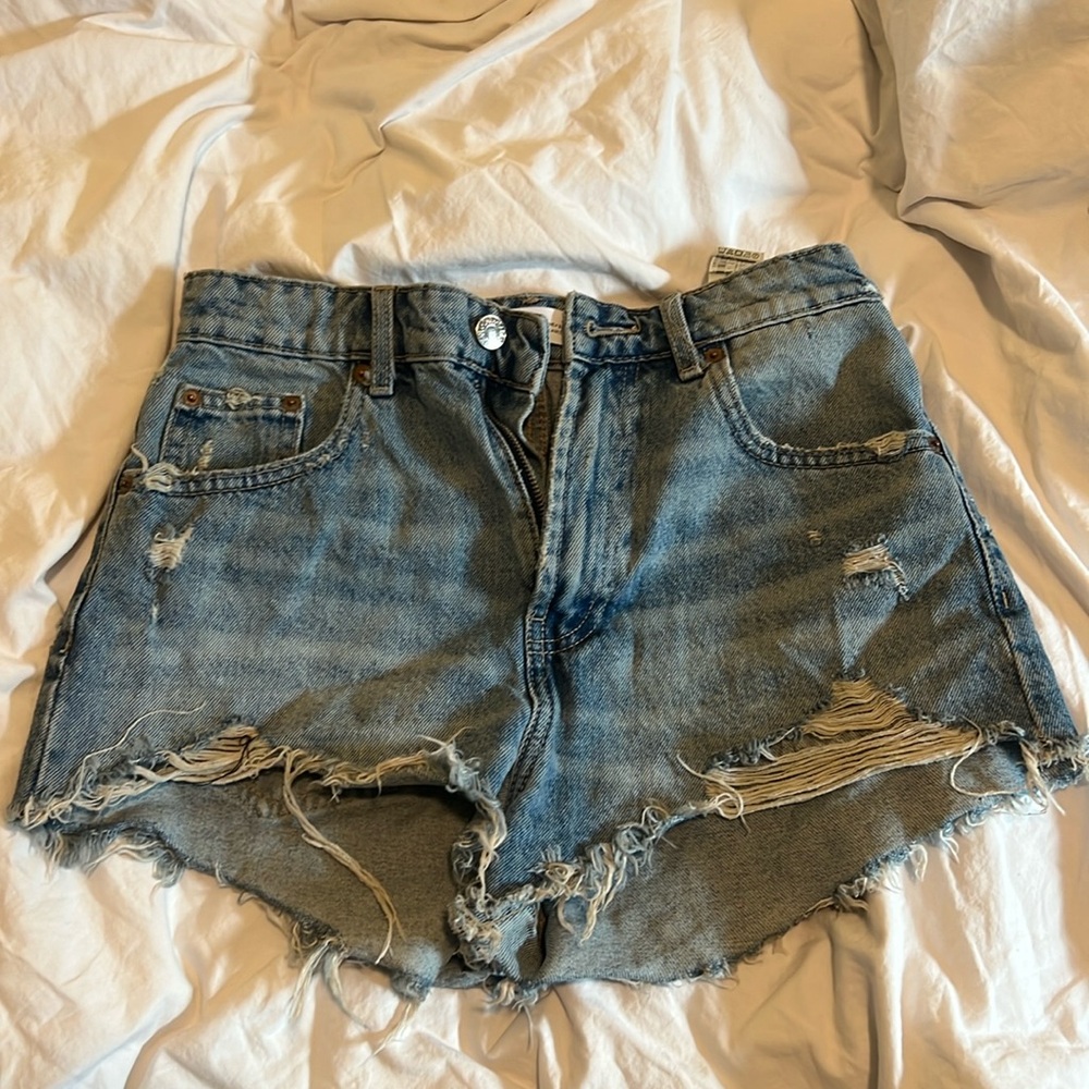 ZARA jean shorts, size 2